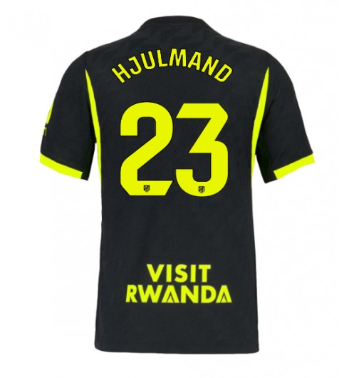Atletico Madrid Morten Hjulmand #23 Vieraspaita 2026-27 Lyhythihainen Atletico Madrid Morten Hjulmand #23 Vieraspaita 2026-27 Lyhythihainen